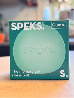 SPEKS | Gump Memory Gel Stress Ball - Mint Green Sea Glass